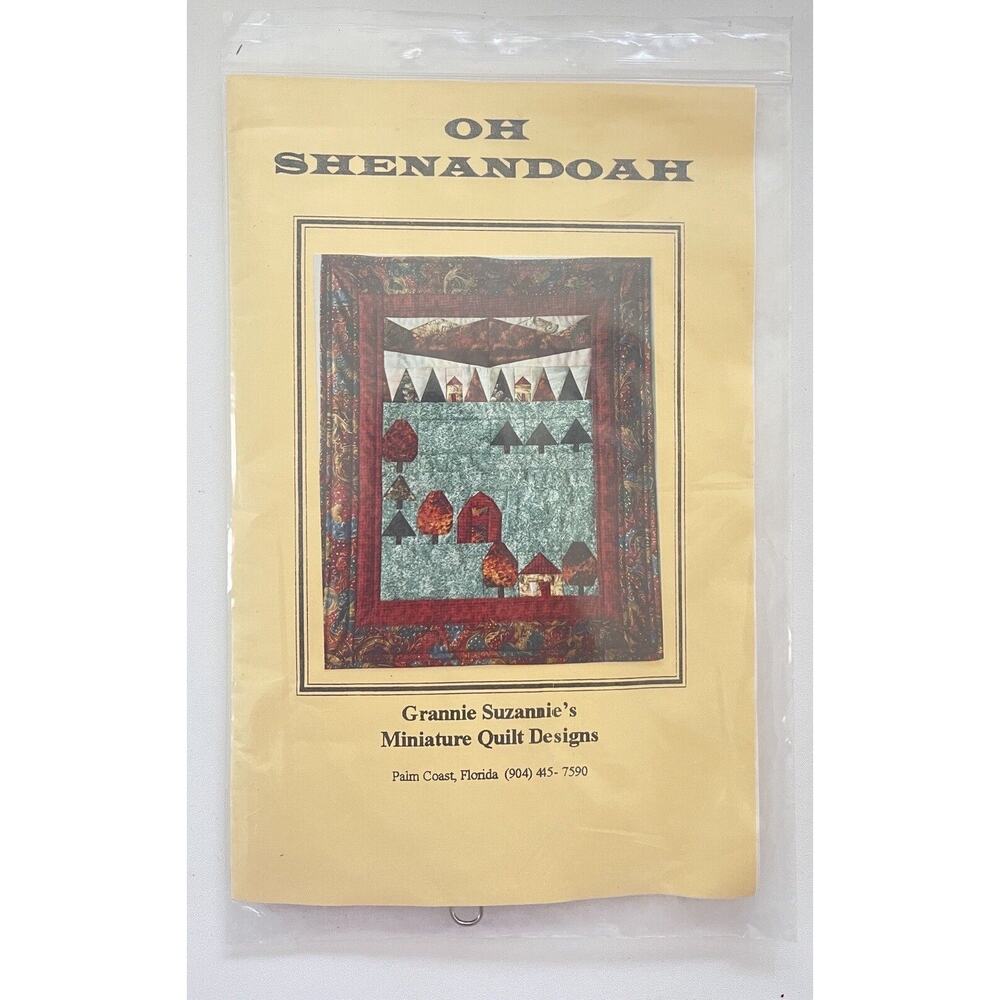 Oh Shenandoah Quilt Pattern by Grannie Suzannies Miniature Quilt Designs